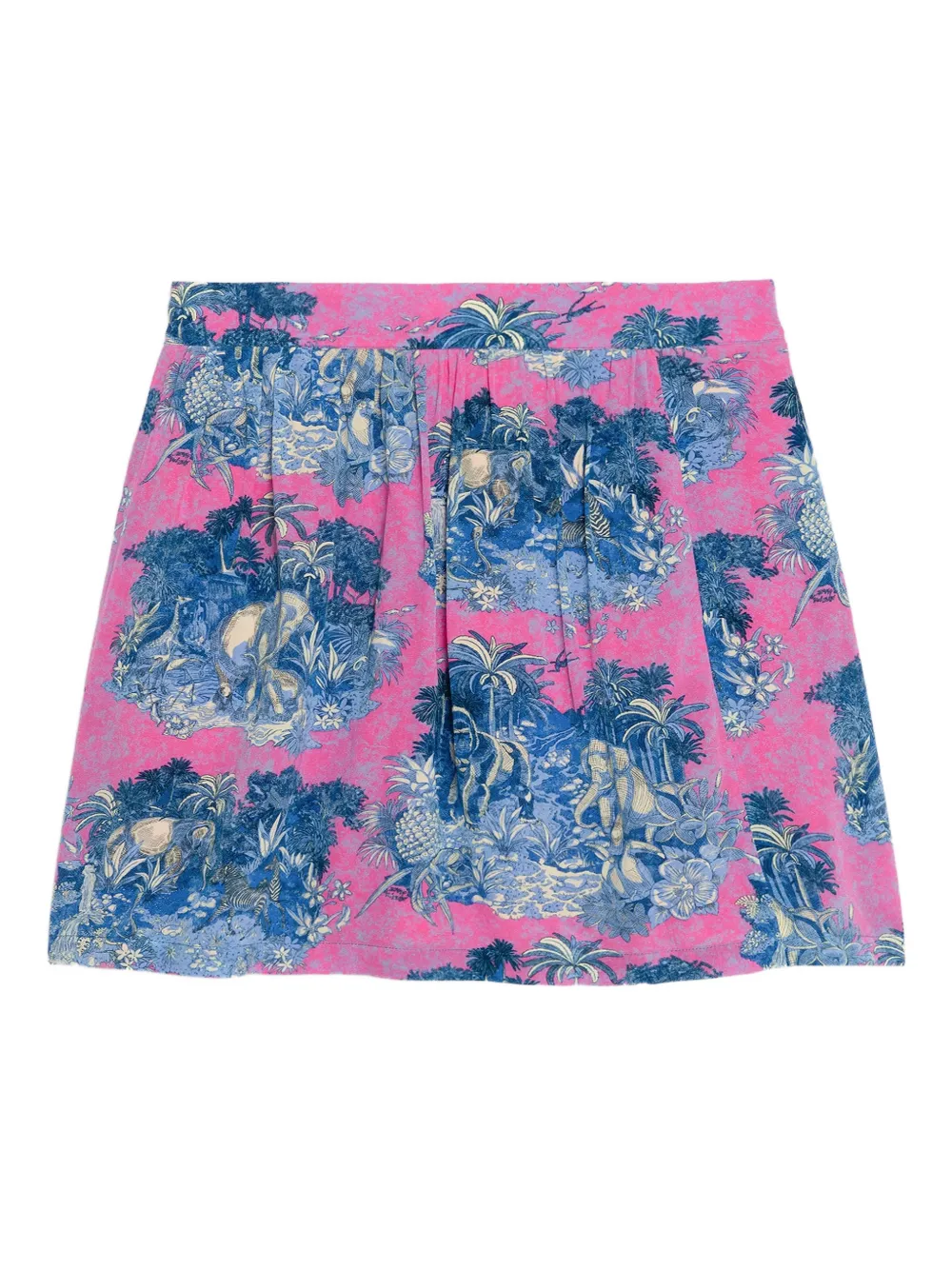 Zadig&Voltaire graphic-print midi skirt | Pink | Image 1