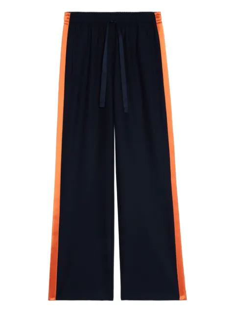 Zadig&Voltaire pantalones de chándal Poma a rayas