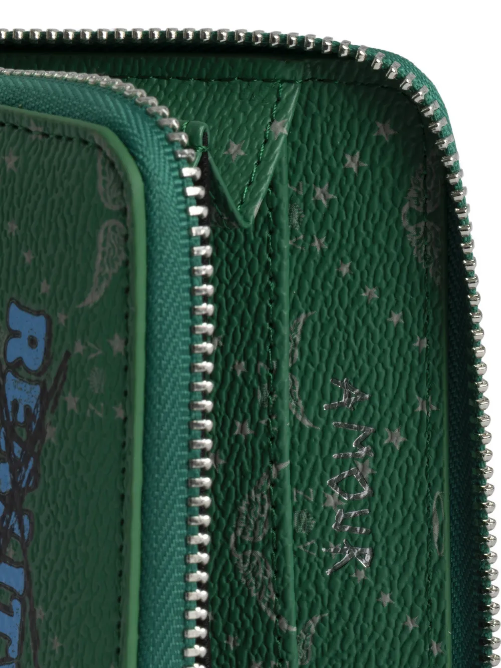 Zadig&Voltaire ZV mini-portemonnee met monogram Groen