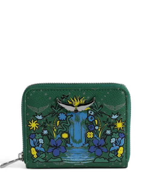 Zadig&Voltaire محفظة صغيرة بطبعة مونوغرام ZV