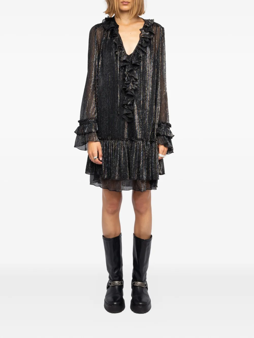 Zadig&Voltaire Ralice mini dress - Zwart