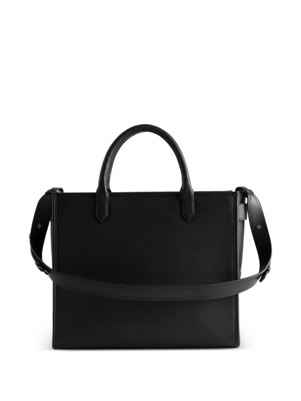  Zadig&voltaire Angel Grained-leather Tote Bag - Black 