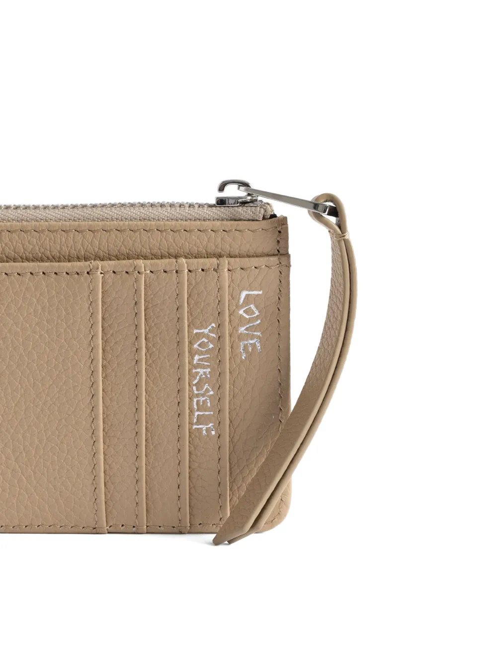 Zadig&Voltaire Portemonnee met ritssluiting Beige