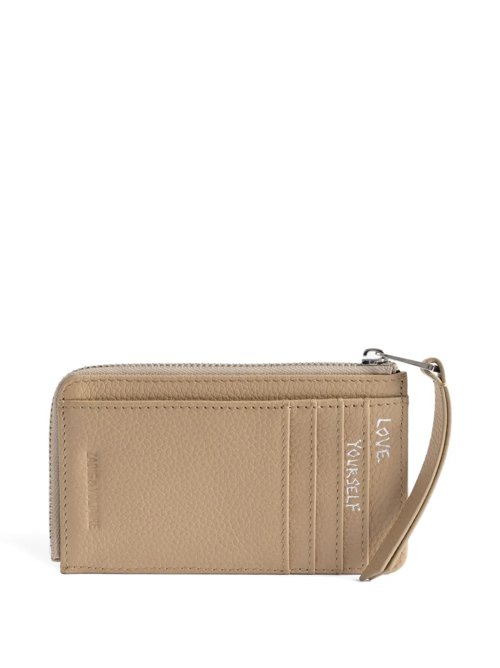 Zadig&Voltaire zip-fastening wallet - Beige