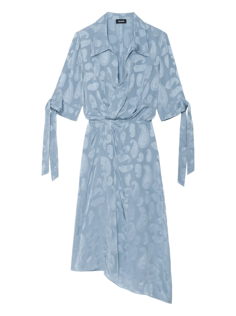 Zadig&Voltaire Abito con stampa paisley - Blu