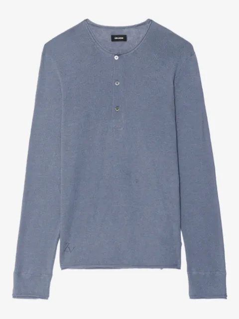 Zadig&Voltaire logo-detail long-sleeve sweater