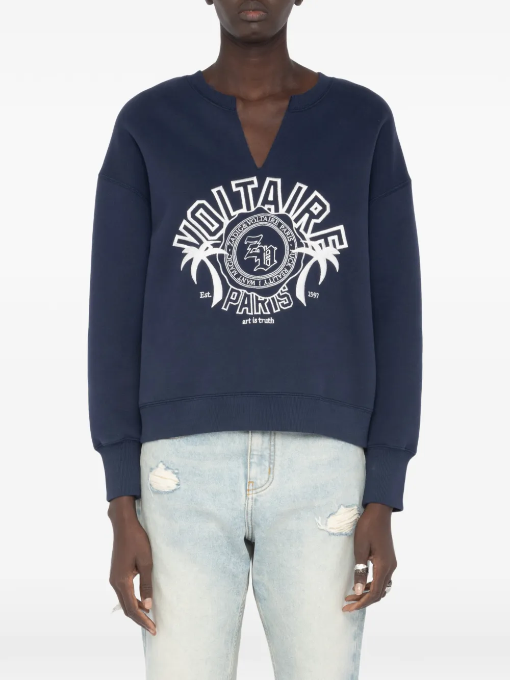Zadig&Voltaire Olive sweater Blauw