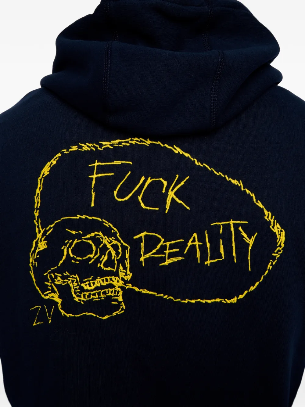 Zadig&Voltaire Sacha hoodie met rits Blauw