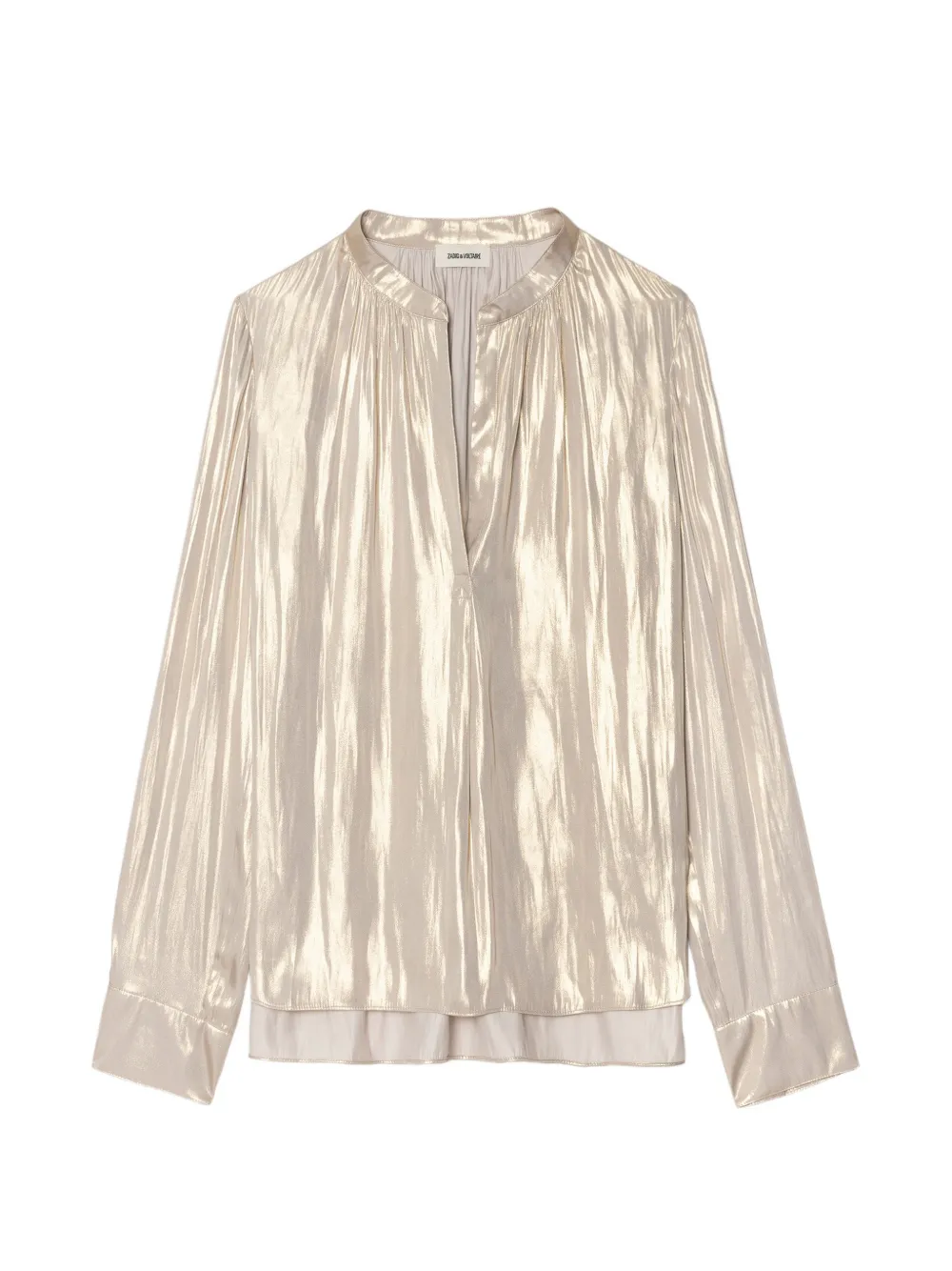 Zadig&Voltaire Tink V-neck top - Oro