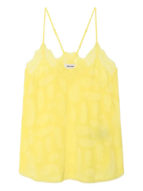 Zadig&Voltaire Christy paisley-pattern top