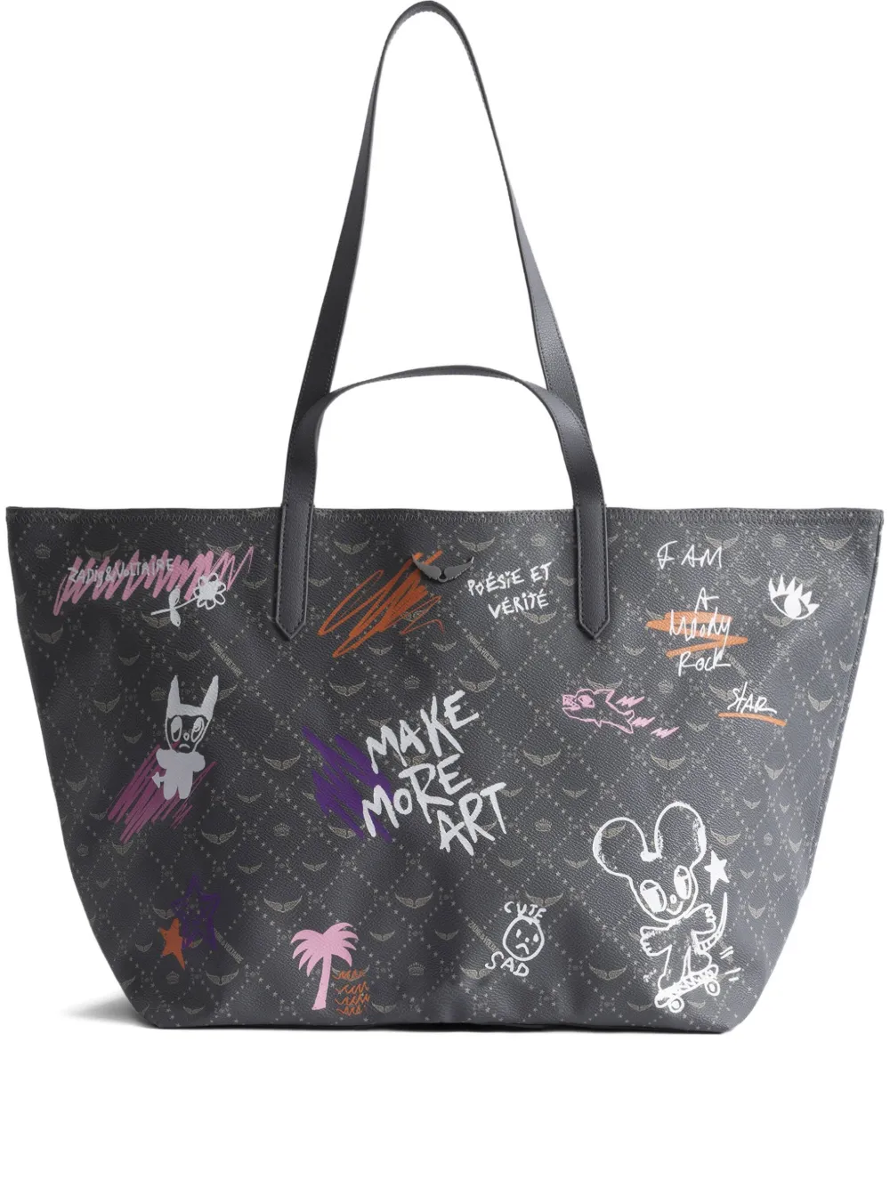 Zadig&Voltaire cabas XL Z Shopper | gris | Image 1