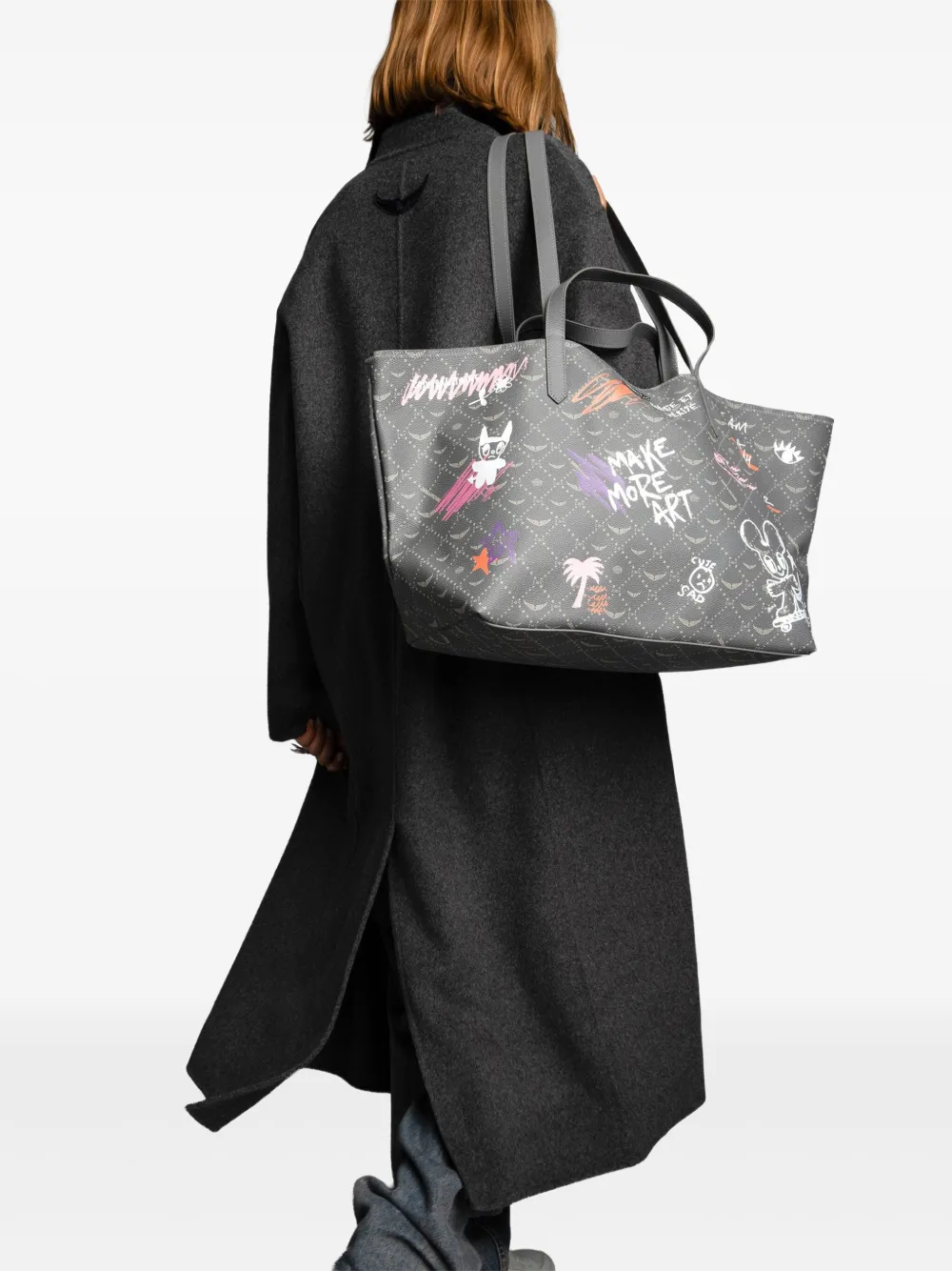 Zadig&Voltaire XL Z Shopper monogram tote bag | Image 2