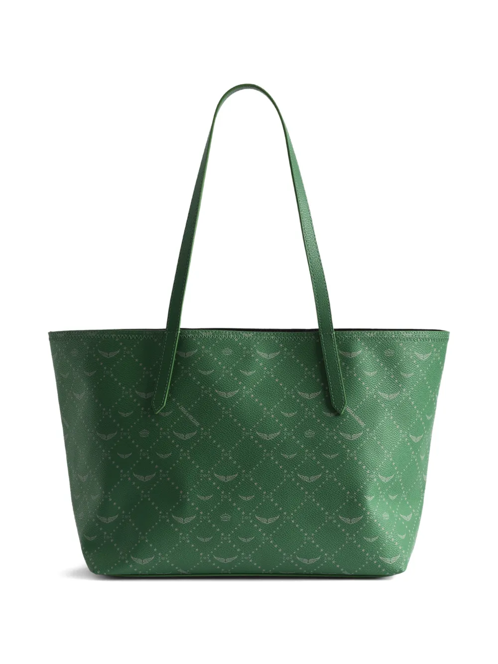 Zadig&Voltaire Shopper met Z-monogram Groen