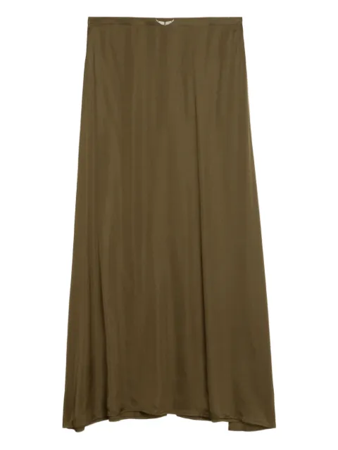 Zadig&Voltaire Jimeno satin maxi skirt