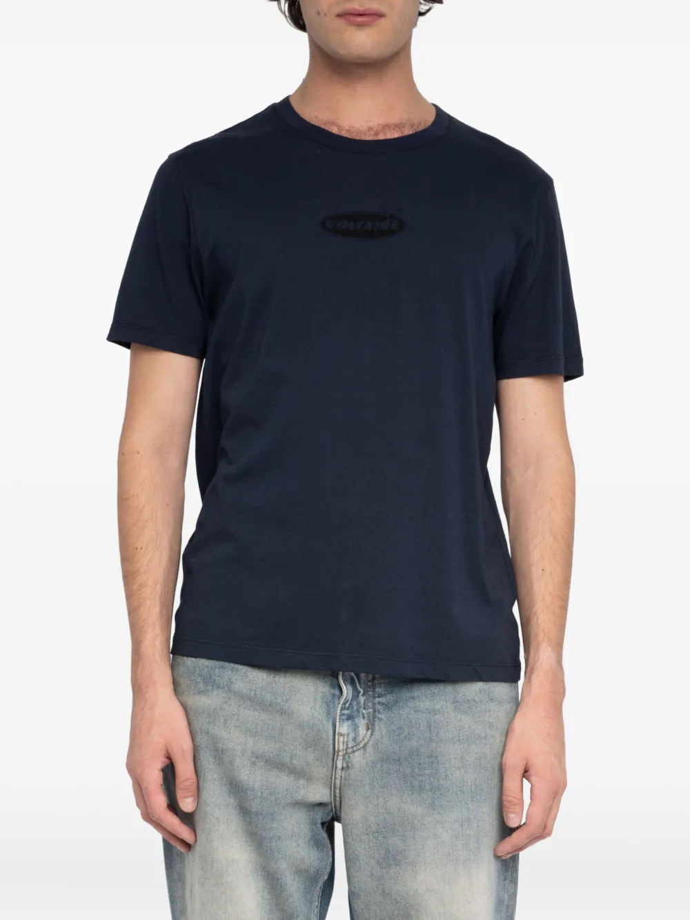 Zadig & Voltaire Tommy T-shirt In Blue