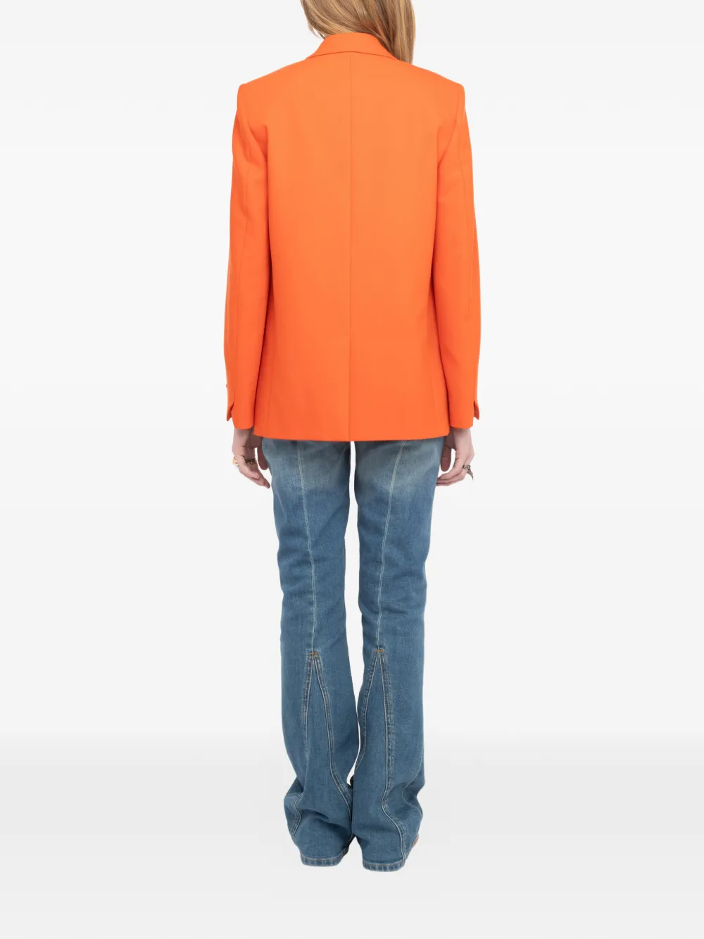  Zadig&voltaire Vanille Embroidered Blazer - Orange 