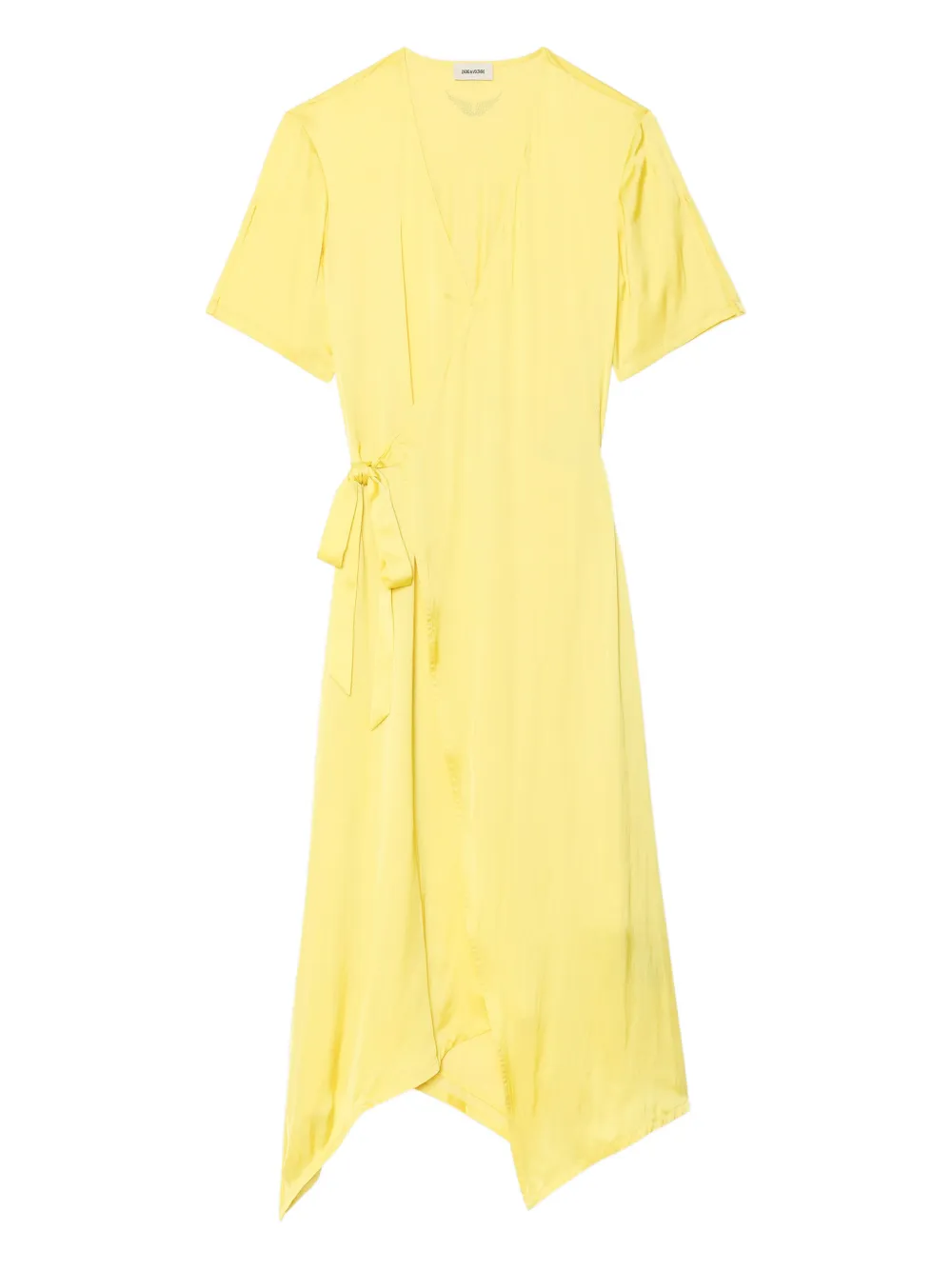 Zadig&Voltaire Abito a portafoglio in raso - Giallo