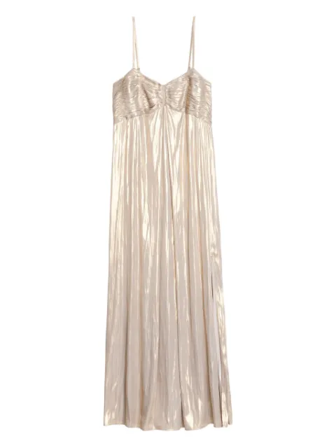 Zadig&Voltaire vestido con satén fruncido