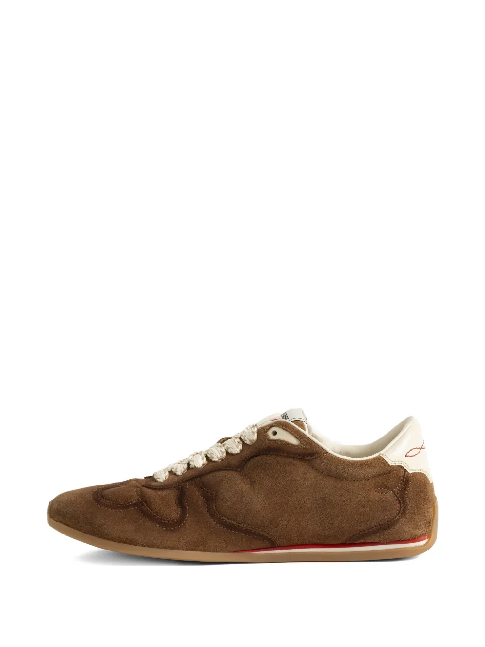 Zadig & Voltaire Dance Suede Sneakers In Brown
