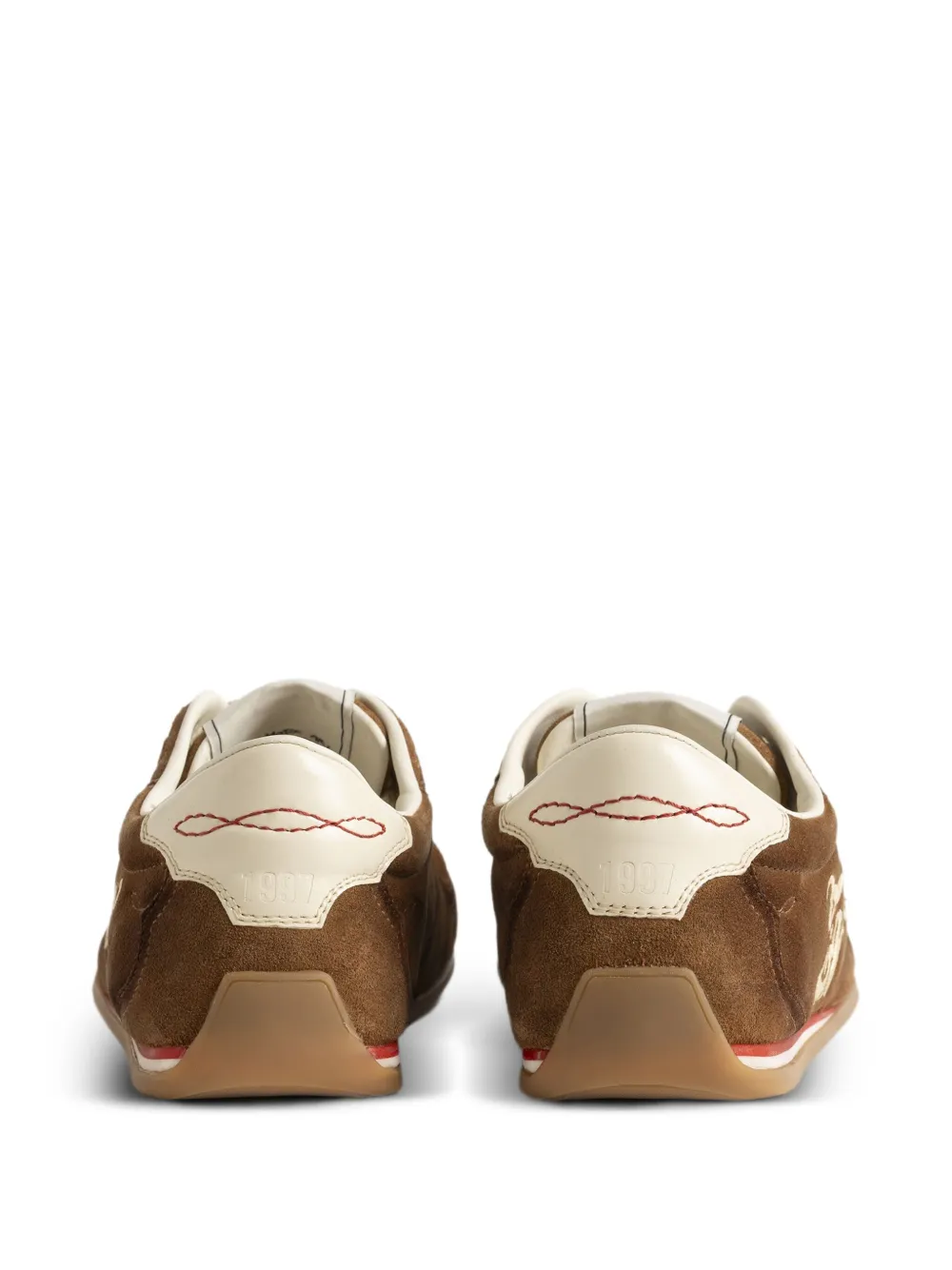 Zadig&Voltaire Dance suède sneakers - Bruin