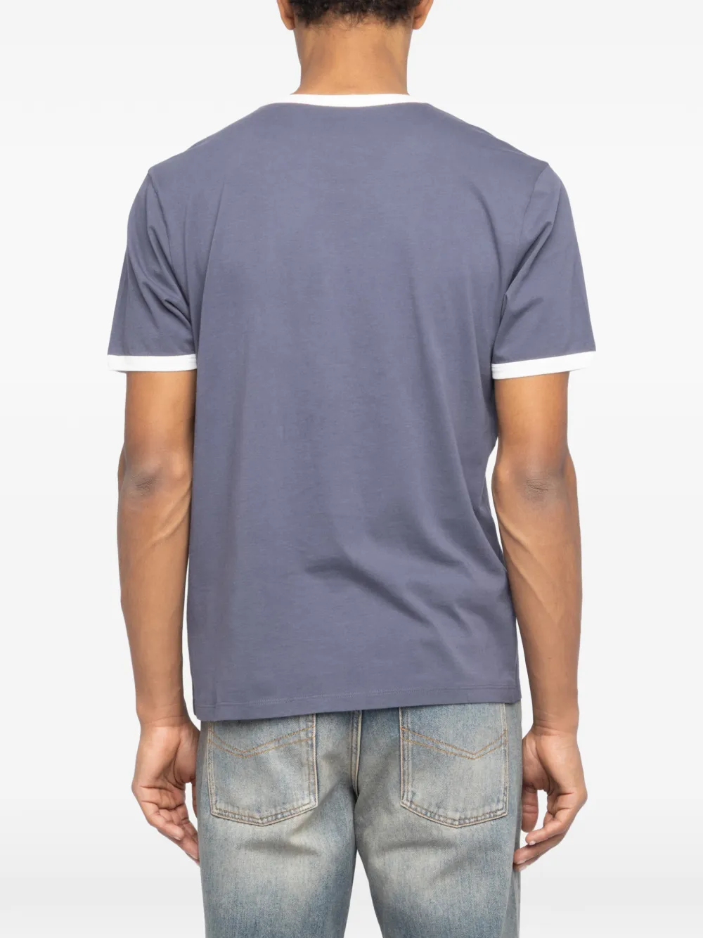 Zadig&Voltaire T-shirt met grafische print Blauw