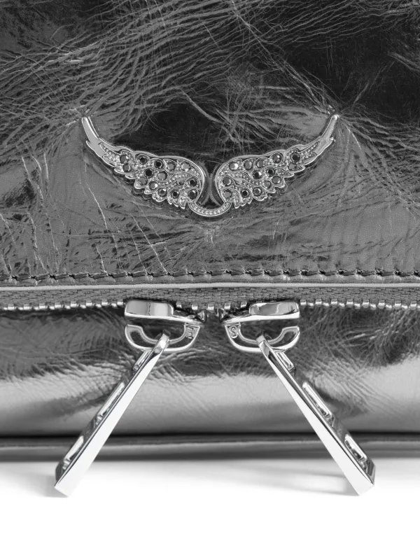 Zadig&Voltaire Rock Nano metal-chain Shoulder Bag | Silver | FARFETCH