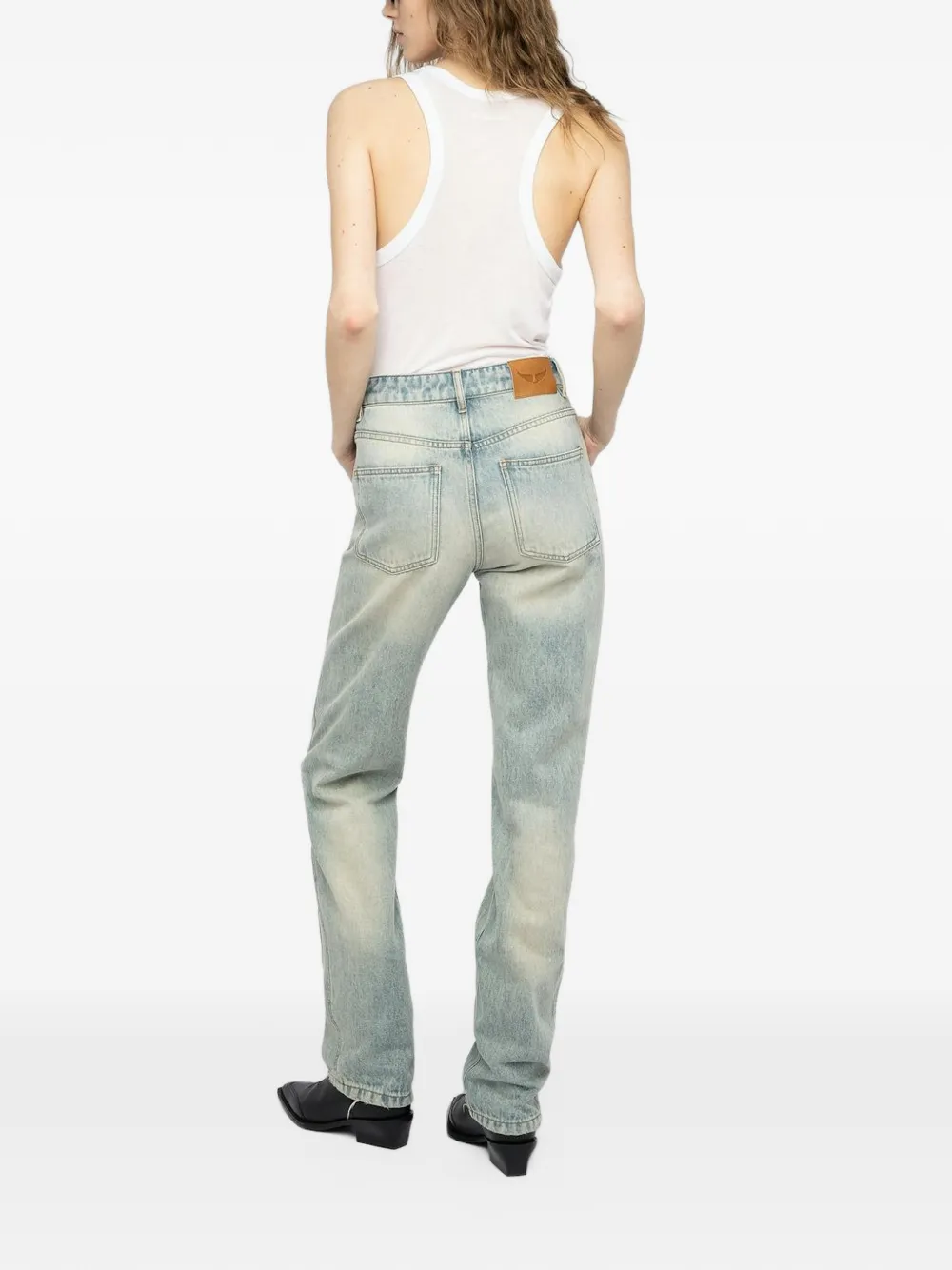 Zadig&Voltaire Jeans met print Blauw