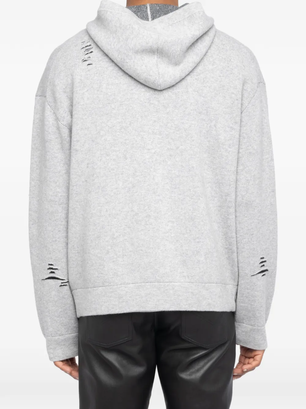 Zadig&Voltaire Hoodie met print Grijs
