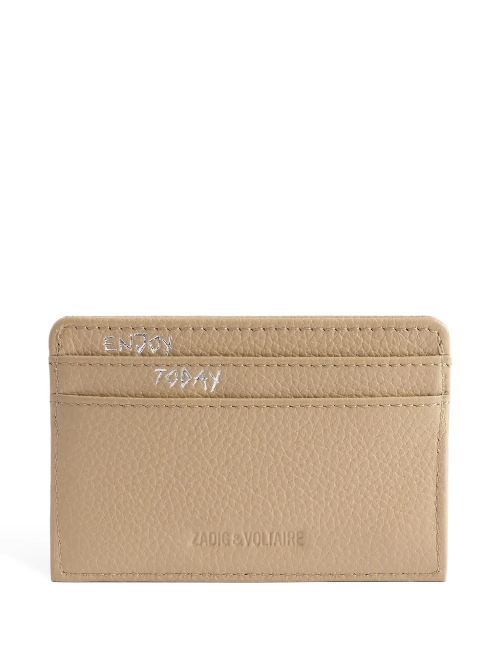 Zadig&Voltaire Pass wings-detail wallet - Beige