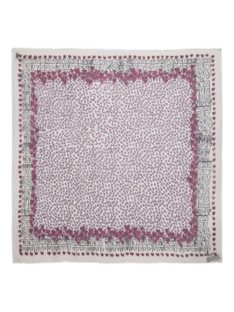 Zadig&Voltaire mascada Kerry Hearts