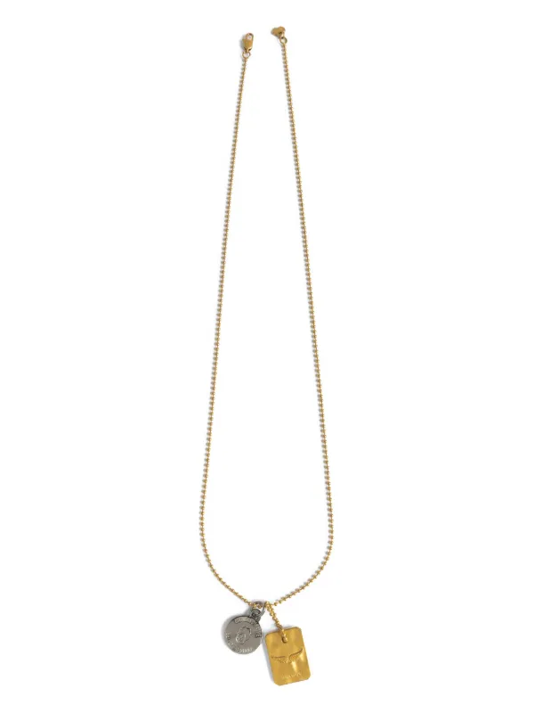 Zadig&Voltaire チャーム チェーン ネックレス | ゴールドトーン