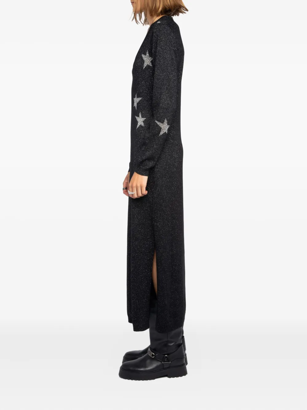 Zadig & Voltaire Star Stellly We Stars Dress In Black