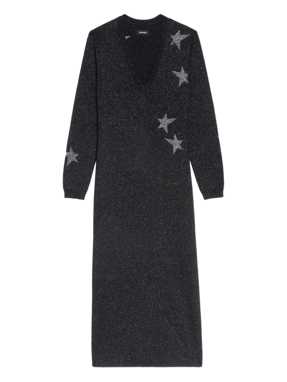 Zadig & Voltaire Star Stellly We Stars Dress In Black