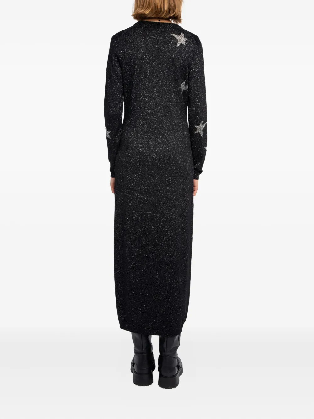 Zadig & Voltaire Star Stellly We Stars Dress In Black