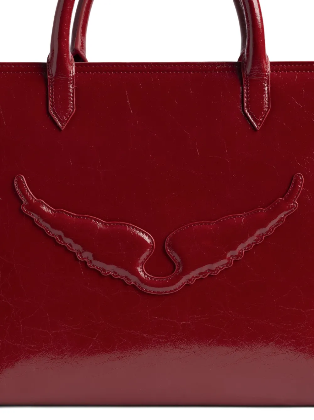 Zadig & Voltaire Angel Tote Bag In Red