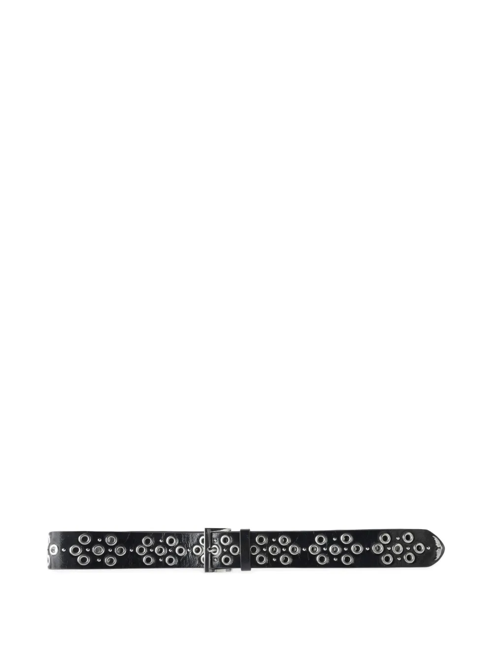 Zadig&Voltaire Starlight riem verfraaid met ringlets Zwart