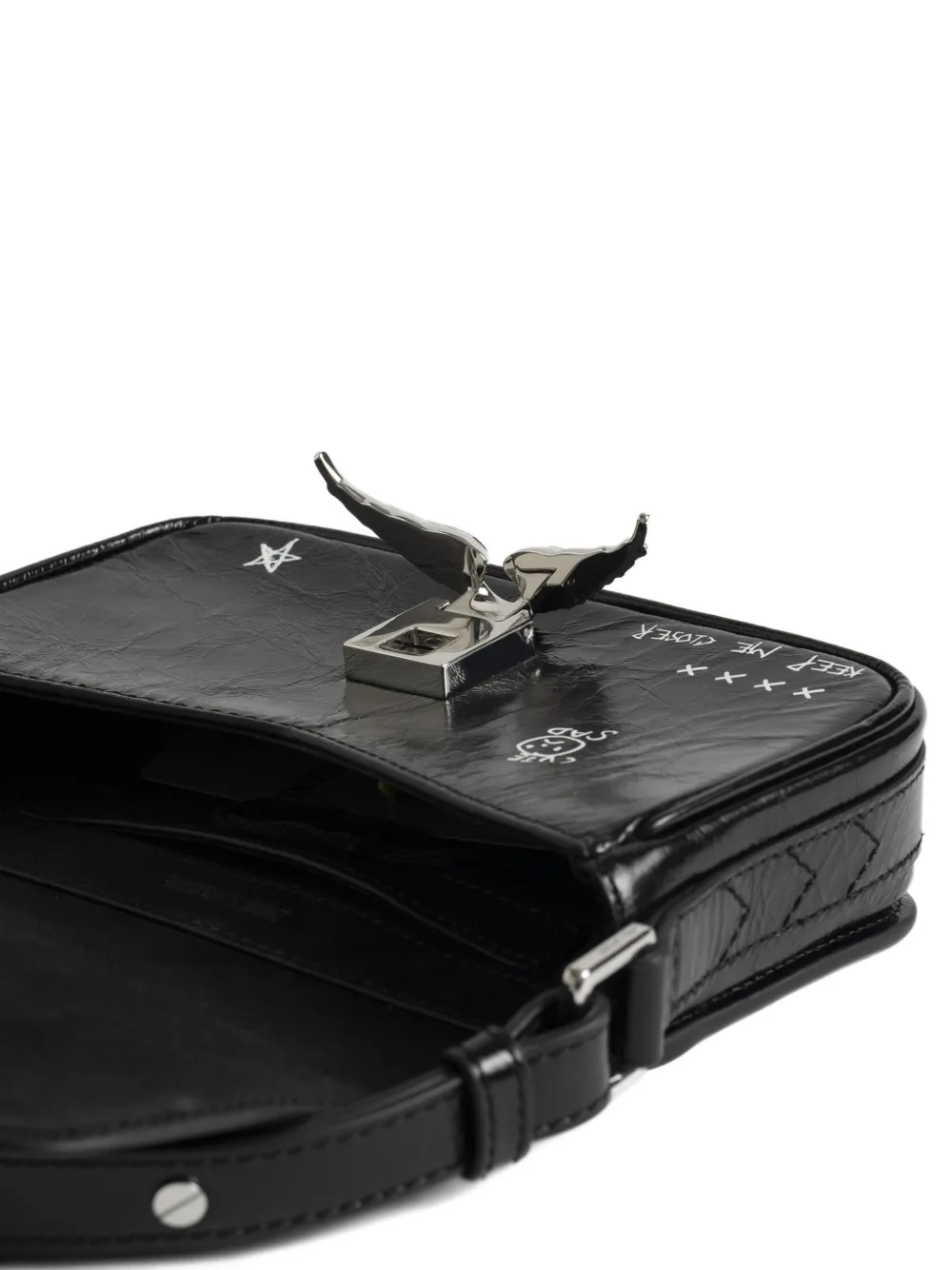 Zadig & Voltaire Le Zazi Vintage Satchel Bag In Black