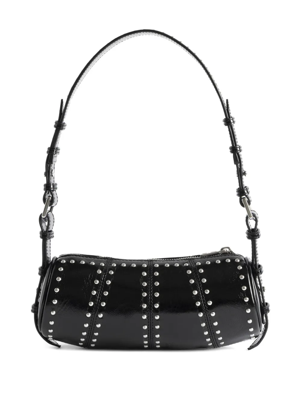 Zadig&Voltaire Le Roudoudou schoudertas met studs Zwart