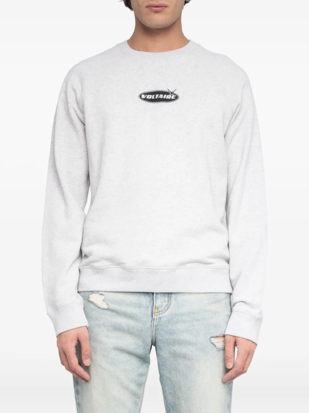 Zadig & Voltaire Uppy Sweatshirt In Gray