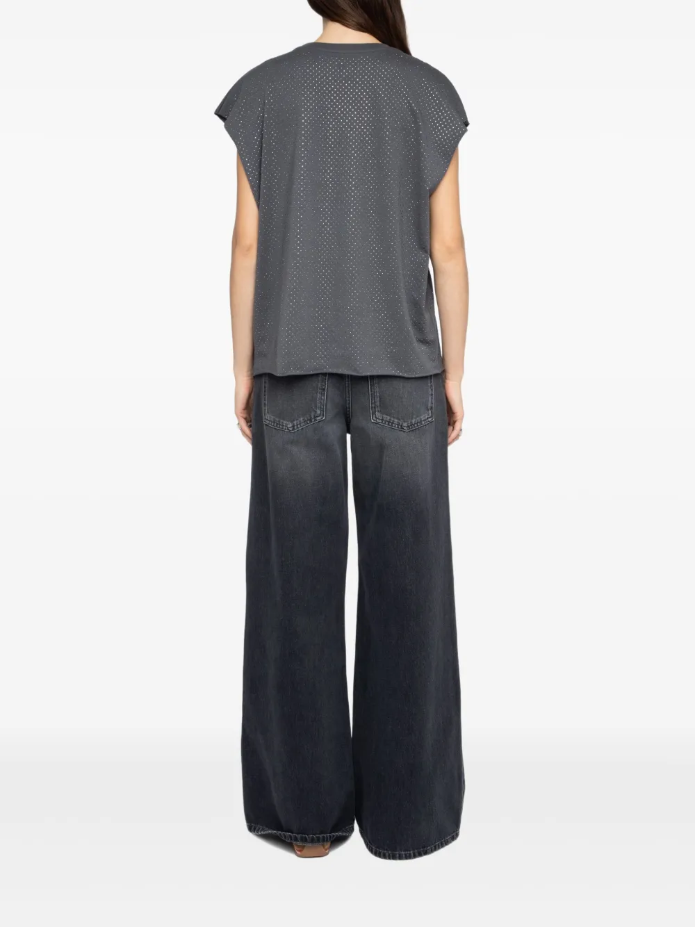 Zadig&Voltaire Cloe T-shirt Grijs