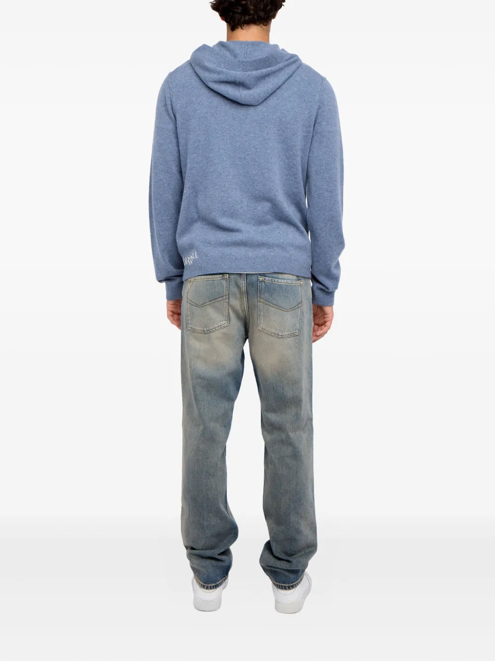 Zadig&Voltaire Clash hoodie met rits Blauw