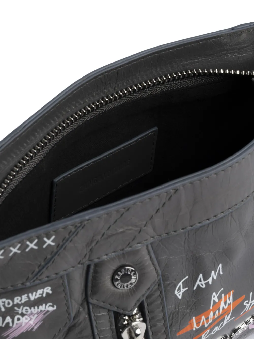 Zadig&Voltaire x Humberto Cruz Sunny Mood crossbodytas Grijs