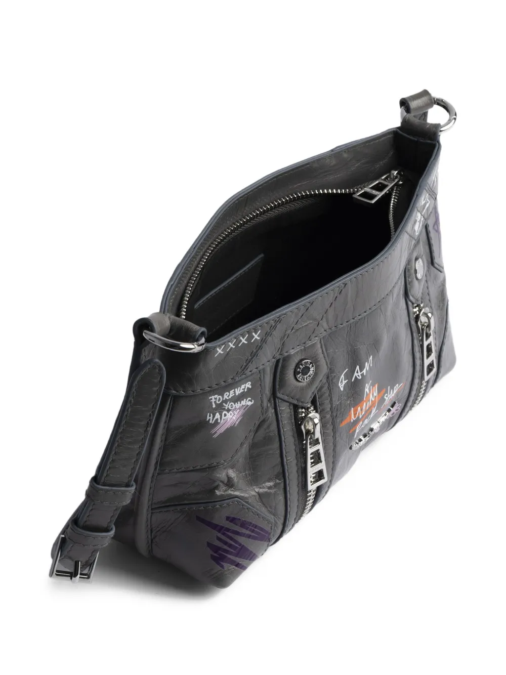 Zadig&Voltaire x Humberto Cruz Sunny Mood crossbodytas Grijs