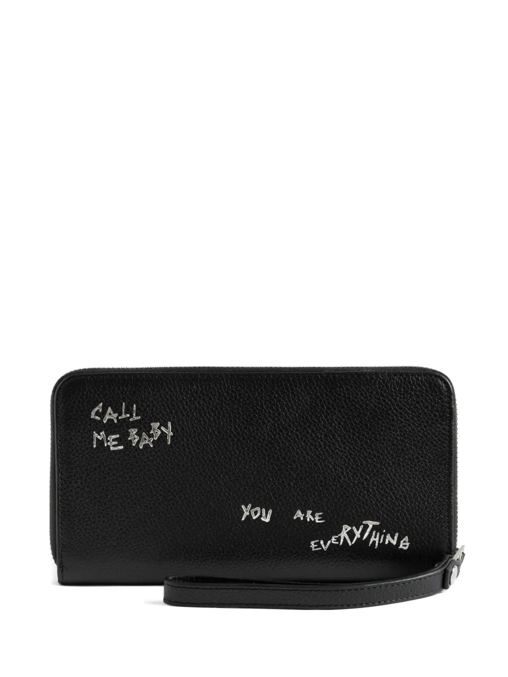 Zadig&Voltaire Compagnon graffiti wallet | Black | Image 1