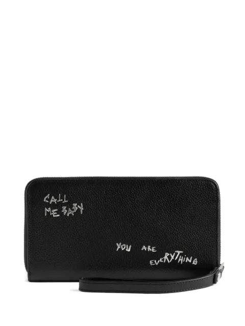 Zadig&Voltaire Compagnon graffiti wallet