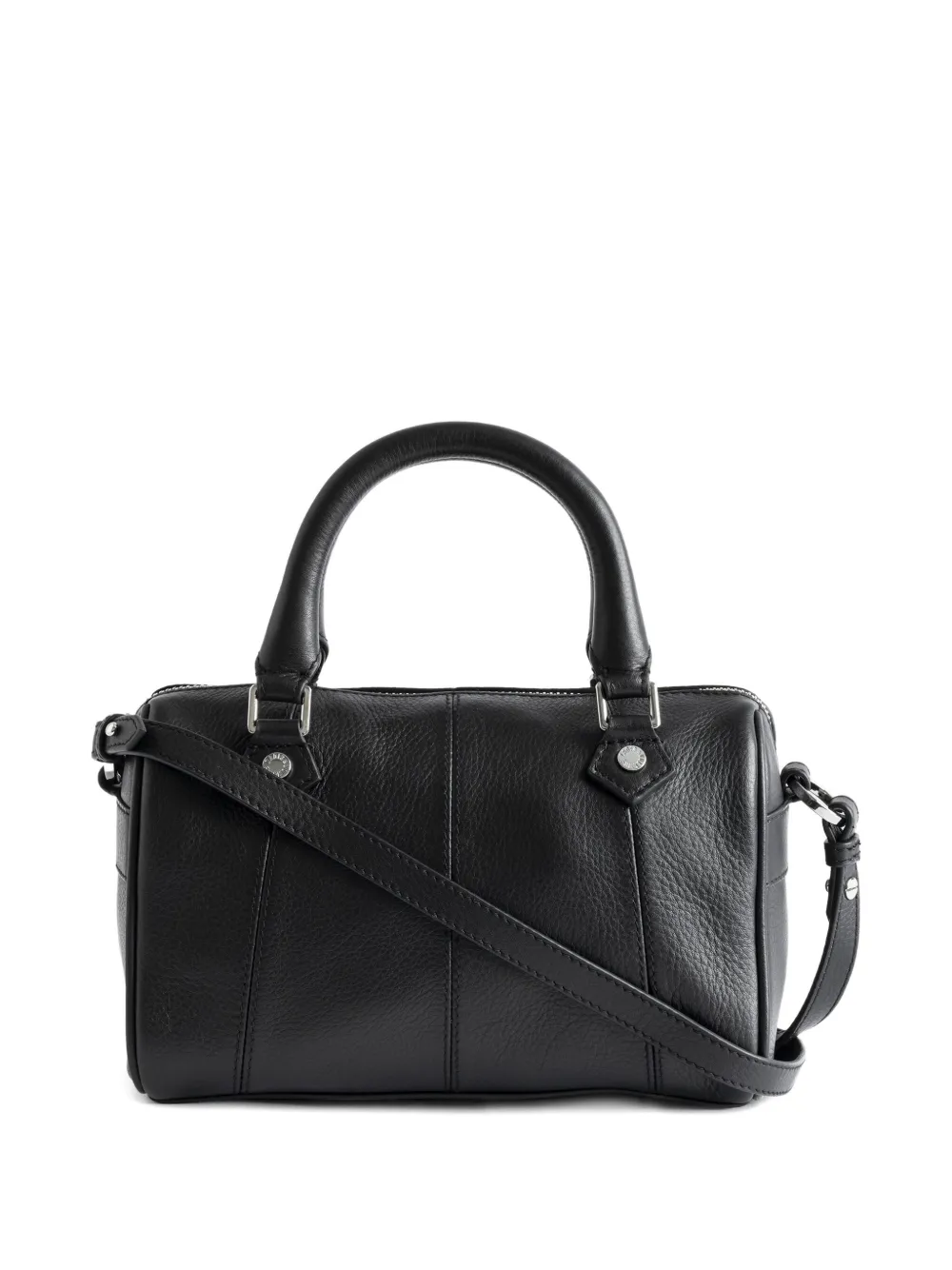 Zadig&Voltaire XS Sunny Vibe shopper van bewerkt leer - Zwart