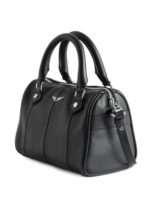 Zadig&Voltaire Sunny Vibe grained-leather Tote Bag | Black | FARFETCH