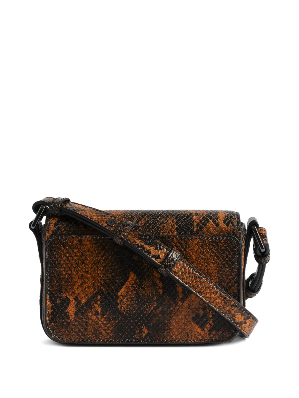 Zadig&Voltaire Crossbodytas met dierenprint Oranje