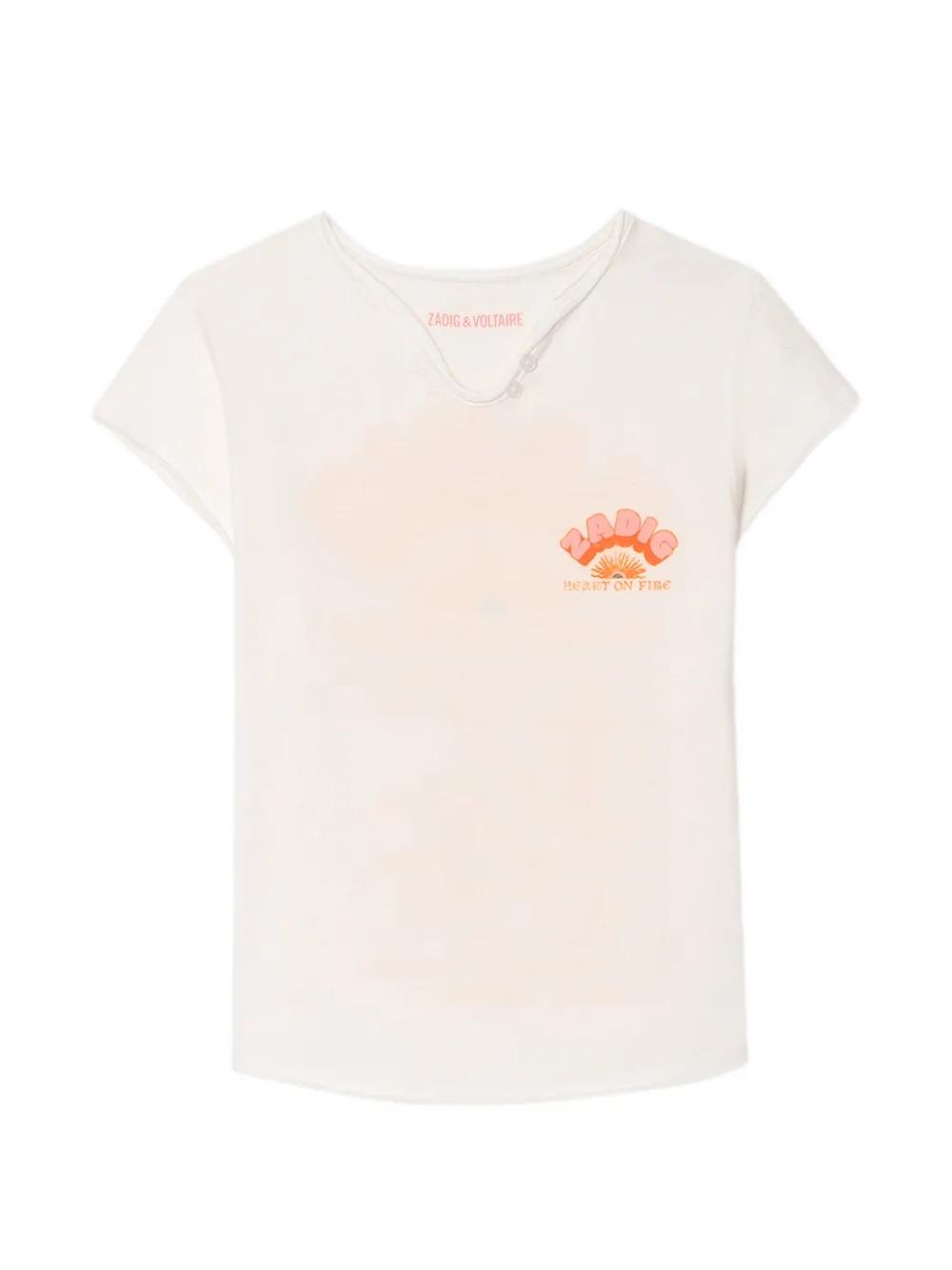 Zadig&Voltaire T-shirt con stampa - Toni neutri