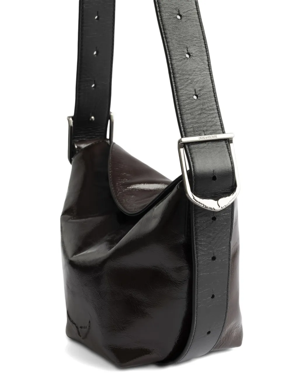 Zadig & Voltaire Jane Shoulder Bag In Black